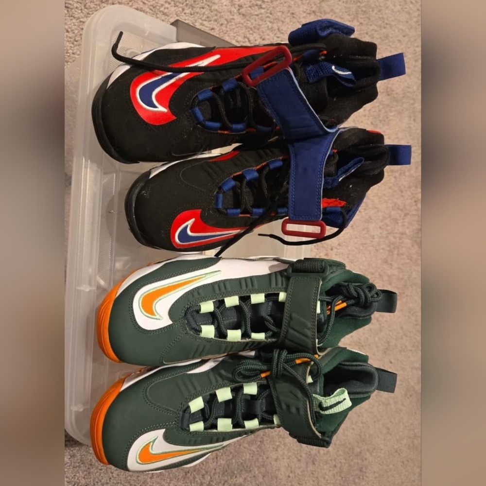 2 pairs Nike Air Griffey